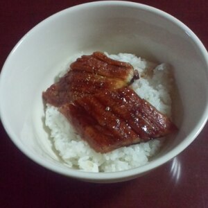 すし酢で鰻丼